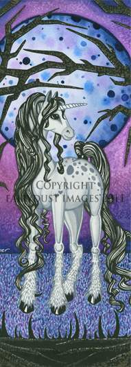 Unicorn Dreams - Fantasy Art Bookmark
