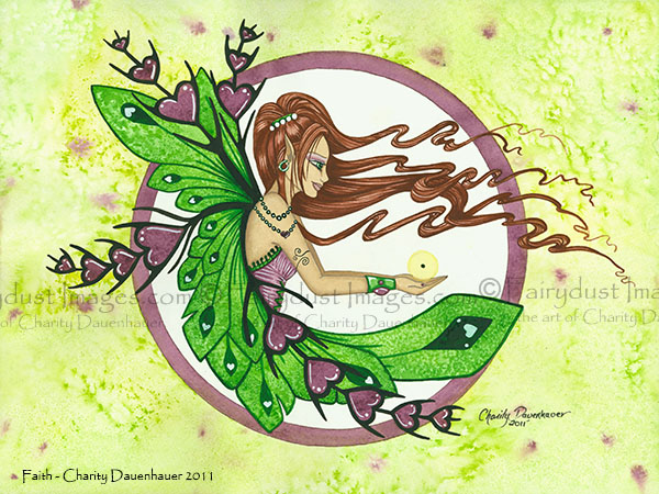 Faith - Mustard Seed Fairy Art Print
