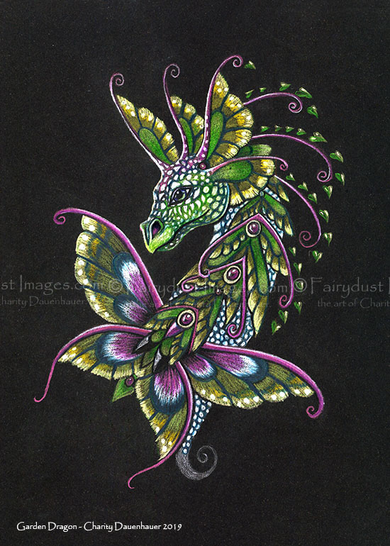 Garden Dragon - Limited Edition Art Print