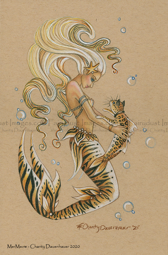 Mer-Meow - Limited Edition Art Print