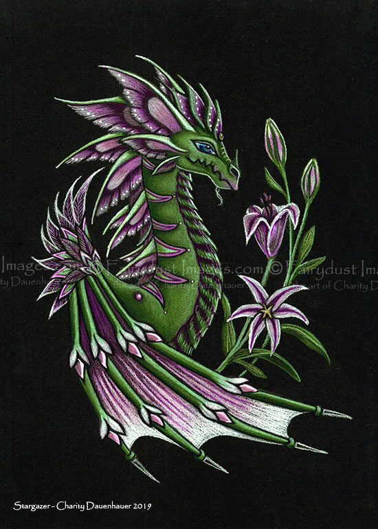 Stargazer - Limited Edition Dragon Art Print