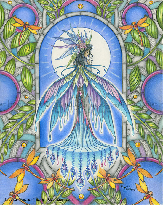 Tropical Dream - Fairy Art Print