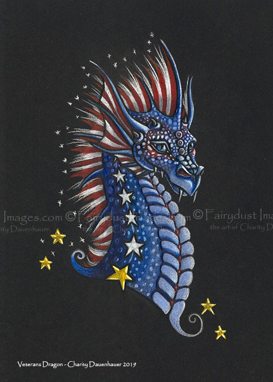 Veterans Dragon - Limited Edition Art Print