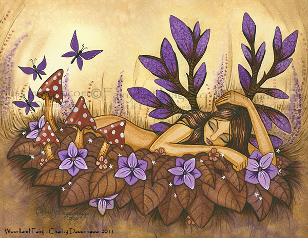 Woodland Fairy - Fantasy Art Print
