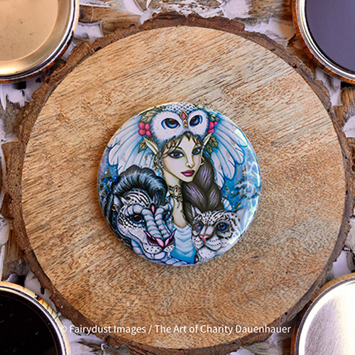 Winter's Snow Queen - Magnets, Keychain, Pocket Mirror or Pin