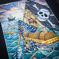A Pirate's Life - Hand Embellished Limited Edition Fine Art Prints