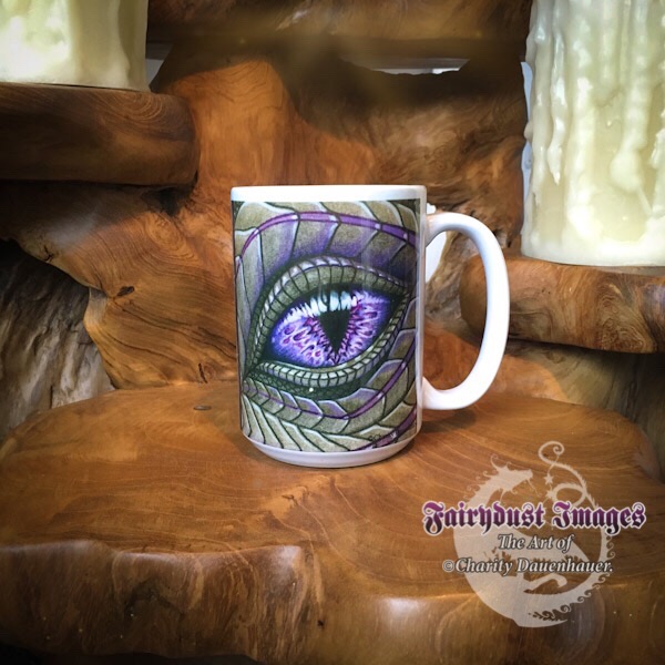 Amethyst Dragon Eye - Coffee Mug