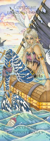 A Pirates Life - Mermaid Bookmark