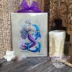 Bubbles - Mermaid and Dolphin Ceramic Tile