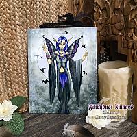 Destiny - Moon Fairy - Ceramic Art Tile