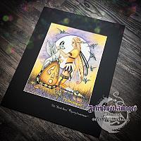Kandi Korn - Hand Embellished Limited Edition Art Print