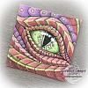 Emerald Eye Dragon - Small Original