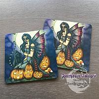 Fright Night - Halloween Coasters