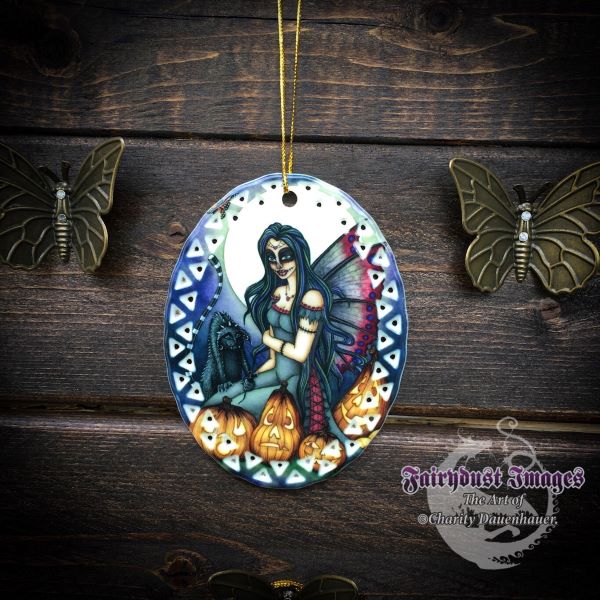 Fright Night - Halloween Fairy Ornament