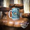 Golden Eye Dragon - Coffee Mug