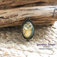 Mother Earth - Owl Pendant