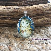 My Feathered Friend - Cameo Pendant Necklace