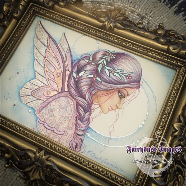 Shimmer - Original Fairy Painting