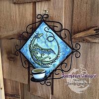 Star Dancer - Dragon Candle Sconce