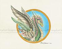 Feathered Dragon - Art Print