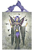 Destiny - Moon Fairy - Ceramic Art Tile